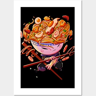 Noodle Ninja, Ramen Style Posters and Art